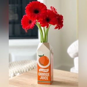 BAN.DO ~  RISE AND SHINE ORANGE JUICE VASE